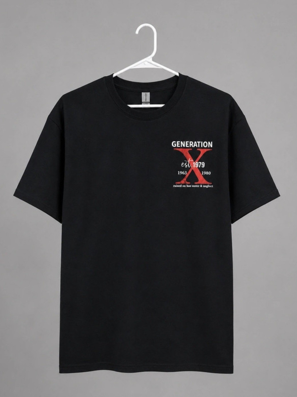Generation X Graphic Tee - Black